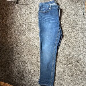 Ruff Hewn Skinny Blue Denim Jeans 12 average